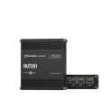 Teltonika RUT301 (EU) ethernet router, Router für Mobilfunknetz, Schwarz, Aluminium, Industriell, LAN, Leistung, Status, WAN, Schnelles Ethernet
