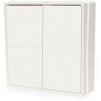 Shelly · Plug & Play·""Blu Wall Switch 4""· Wandtaster· 4-fach· 16 Aktionen·