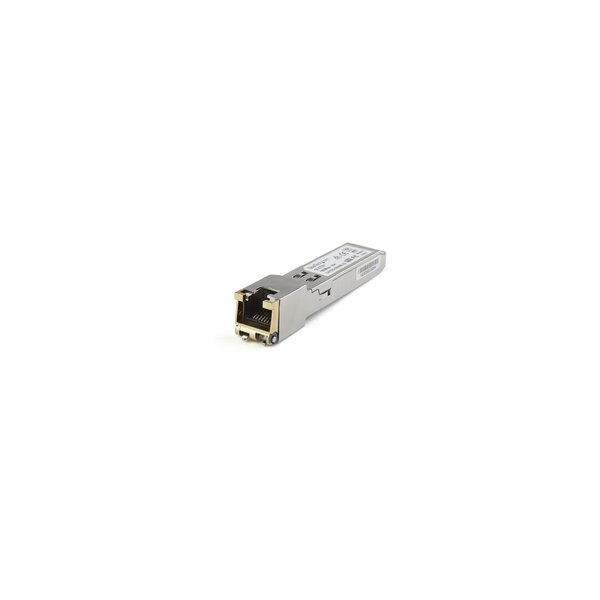 StarTech.com Juniper SFP-1GE-T kompatibles SFP Transceiver-Modul – 1000BASE-T - Kupfer - 1000 Mbit/s - SFP - 1000BASE - Silber - 4655371 h