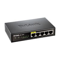 D-Link DES-1005P, Unmanaged, Vollduplex, Power over...
