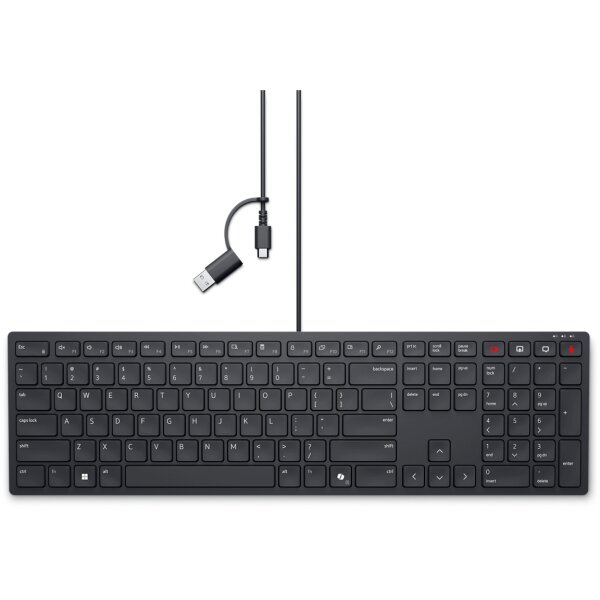 Dell Wired Collaboration Keyboard kb525c - Tastatur - QWERTZ