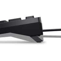 Dell KB525C, Volle Größe (100%), Kabelgebunden, USB, Plunger key switch, QWERTZ, Schwarz