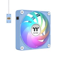 Thermaltake CT140 EX ARGB Sync Hydrangea Blue 3 Pack Gehäuseluefter - Gehäuse-Lüfter - 1.800 rpm