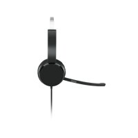 Lenovo 100 Mono, Kabelgebunden, Büro/Callcenter, 20 - 20000 Hz, 84,5 g, Kopfhörer, Schwarz