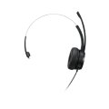 Lenovo 100 Mono - Kabelgebunden - Büro/Callcenter - 20 - 20000 Hz - 84,5 g - Kopfhörer - Schwarz