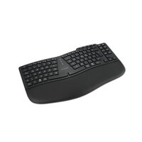 Kensington Pro Fit Ergo KB675 EQ TKL, Tenkeyless (80 - 87 %), Verkabelt & Kabellos, USB + RF Wireless + Bluetooth, Membran Key Switch, QWERTZ, Schwarz