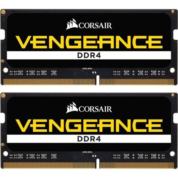 Corsair Vengeance CMSX32GX4M2A3000C18, 32 GB, 2 x 16 GB, DDR4, 3000 MHz, 260-pin SO-DIMM