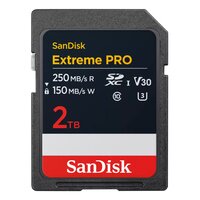 SanDisk Extreme PRO 2TB SDXC 250MB/s UHS-I