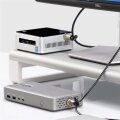 StarTech.com Laptop/Desktop & Peripheral Lock Kit 9.8ft 3m