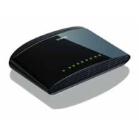 D-Link DES-1008D, Unmanaged, Fast Ethernet (10/100),...