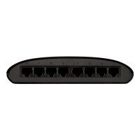D-Link DES-1008D, Unmanaged, Fast Ethernet (10/100), Vollduplex
