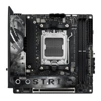 ASUS ROG STRIX X870-I GAMING WIFI, AMD, Sockel AM5, AMD Ryzen 7 7th Gen, AMD Ryzen 7 8th Gen, AMD Ryzen 9 7th Gen, AMD Ryzen 9 8th Gen, AMD Ryzen 9..., DDR5-SDRAM, 96 GB, DIMM