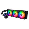 SilverStone NovaPeak 360 ARGB 360mm schwarz - CPU-Kühler - AMD Sockel AM4 (Ryzen)