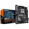Gigabyte X870 GAMING X WIFI7 Mainboard - Unterstützt AMD Ryzen 9000 CPUs, 16+2+2 Phasen VRM, bis zu 8000MHz DDR5 (OC), 1xPCIe 5.0+ 2xPCIe 4.0, Wi-Fi 7, 2.5GbE LAN, USB 4, AMD, Sockel AM5, AMD Ryzen 7000 Series, AMD Ryzen 8000 Series, AMD Ryzen 9000 Series