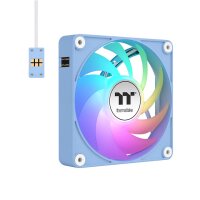 Thermaltake CT120 EX ARGB Sync Hydrangea Blue 3 Pack Gehäuseluefter - Gehäuse-Lüfter - 2.000 rpm