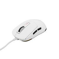 natec GENESIS Krypton 660, Beidhändig, Optisch, USB Typ-A, 12000 DPI, Weiß