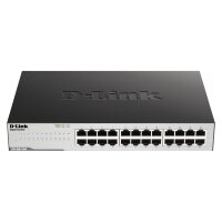 D-Link GO-SW-24G, Unmanaged, Gigabit Ethernet (10/100/1000), Vollduplex