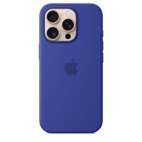 Apple iPhone 16 Pro Silikon Case mit MagSafe – Ultramarin, Cover, Apple, iPhone 16 Pro, 16 cm (6.3"), Blau