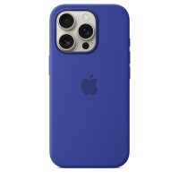 Apple iPhone 16 Pro Silikon Case mit MagSafe – Ultramarin, Cover, Apple, iPhone 16 Pro, 16 cm (6.3"), Blau