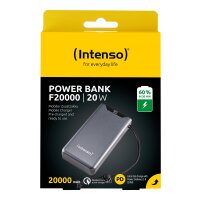 Intenso 7332054, 20000 mAh, Lithium Polymer (LiPo), Power...