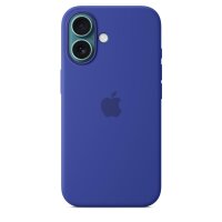 Apple iPhone 16 Silikon Case - mit MagSafe– Ultramarin