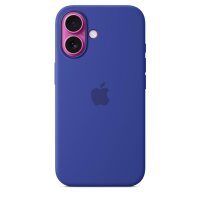 Apple iPhone 16 Silikon Case - mit MagSafe– Ultramarin