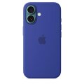Apple iPhone 16 Silikon Case - mit MagSafe– Ultramarin