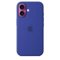Apple iPhone 16 Silikon Case - mit MagSafe– Ultramarin