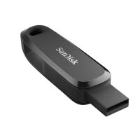 SanDisk SDDDC6-032G-G46, 32 GB, USB Typ-C, 3.2 Gen 1 (3.1 Gen 1), 100 MB/s, Drehring, Schwarz