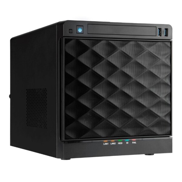 IN WIN Development Gehäuse Mini Server Tower 4-Bay IW-MS04 - Midi/Minitower - Mini-ITX