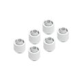 Alphacool 17625 - Anpassung - Messing - Weiß - 1/4" - 27 mm - 2,2 cm
