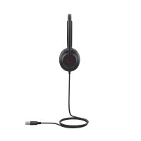 Yealink UH35 Mono UC USB-A Headset, Kabelgebunden, 20 - 20000 Hz, Büro/Callcenter, 96,5 g, Kopfhörer, Schwarz