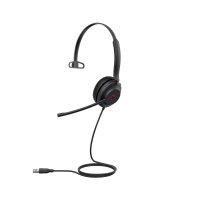 Yealink UH35 Mono UC USB-A Headset, Kabelgebunden, 20 - 20000 Hz, Büro/Callcenter, 96,5 g, Kopfhörer, Schwarz