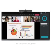 Sharp PN-L752B, 190,5 cm (75"), 350 cd/m², 3840 x 2160 Pixel, 4K Ultra HD, IPS, Direct-LED