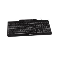 Cherry KC 1000 SC - Volle Größe (100%) - Kabelgebunden - USB - Mechanischer Switch - AZERTY - Schwarz