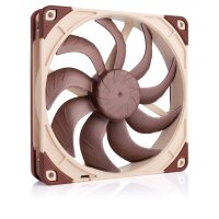 Noctua NF-A14X25 G2 LS-PWM, Luftkühlung, 14 cm, 800 RPM, 11,4 dB, 81,6 m³/h, Beige, Braun