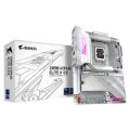 Gigabyte Z890 AORUS ELITE X ICE Mainboard - Unterstützt Intel Core Ultra (Serie 2) CPUs, 16+1+2 Phasen VRM, bis zu 9500MHz DDR5 (OC), 1xPCIe 5.0+ 4xPCIe 4.0, Wi-Fi 7, 2.5GbE LAN, Thunderbolt 4, Intel, LGA 1851 (Socket V1), Intel Core Ultra (Series 2), LGA