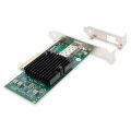 DIGITUS Single Port 10 Gigabit Ethernet Netzwerkkarte, SFP, PCI Express, Intel Chipsatz