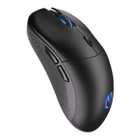 ENDORFY GEM Plus Wireless, Beidhändig, Optisch, RF Wireless + USB Type-C, 26000 DPI, Schwarz