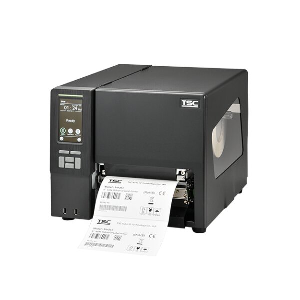 TSC MH361T - Direkt Wärme/Wärmeübertragung - 300 x 300 DPI - 254 mm/sek - Kabelgebunden - Schwarz
