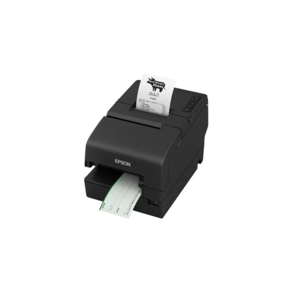 Epson TM H 6000VI - seriell+ USB+ Ethernet - schwarz - inkl. Netzteil - POS-Drucker - Thermotransferdruck