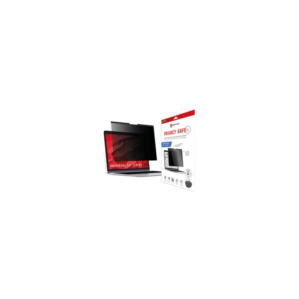 E.V.I. 01762 - 35,6 cm (14 Zoll) - Notebook - Rahmenloser Blickschutzfilter - 5H - Antireflexbeschichtung