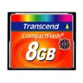 Transcend TS8GCF133 - 8 GB - Kompaktflash - MLC - 50 MB/s - 20 MB/s - Schwarz