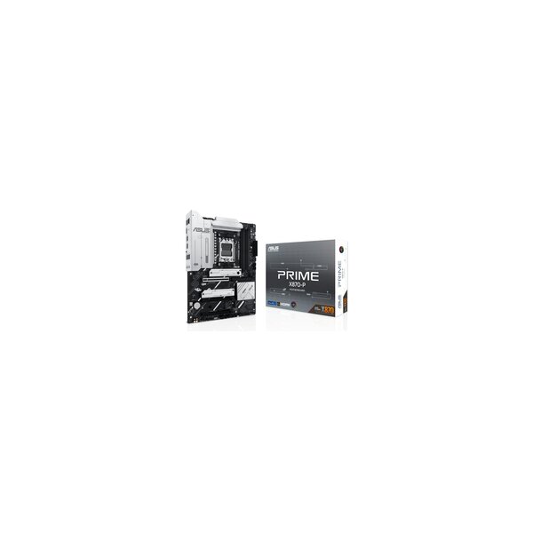 ASUS PRIME X870-P, AMD, Sockel AM5, AMD Ryzen 7000 Series, AMD Ryzen 8000 Series, AMD Ryzen 9000 Series, Sockel AM5, DDR5-SDRAM, 192 GB - Mainboard - AMD Sockel AM5 (Ryzen Zen4)
