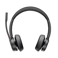 Poly Voyager 4320 USB-C Headset +BT700 Dongle - Kabellos - Büro/Callcenter - Kopfhörer - Schwarz