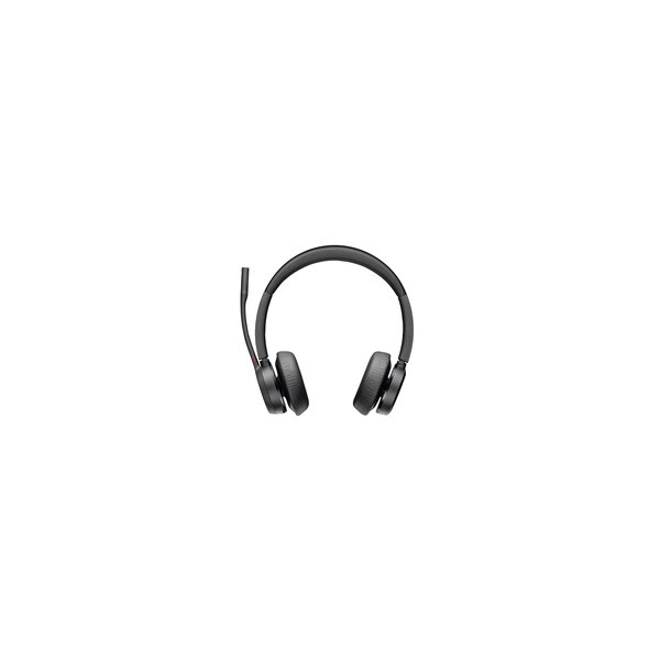 Poly Voyager 4320 USB-C Headset +BT700 Dongle - Kabellos - Büro/Callcenter - Kopfhörer - Schwarz