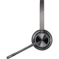 Poly Voyager 4320 USB-C Headset +BT700 Dongle - Kabellos - Büro/Callcenter - Kopfhörer - Schwarz