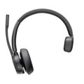 HP POLY Voyager 4310 USB-C Headset +BT700 Dongle +Ladestation, Kabellos, Büro/Callcenter, 55 g, Kopfhörer