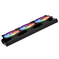 Be Quiet! BL124, Lüftermodul, Schwarz, Weiß, 3-pin + 4-pin, 4-polig, 1 Lüfter, 12 cm