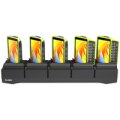 Zebra WT5400/WT6400 5-Slot Charge Only Cradle W/Battery Charger-Charges 5 Wearable